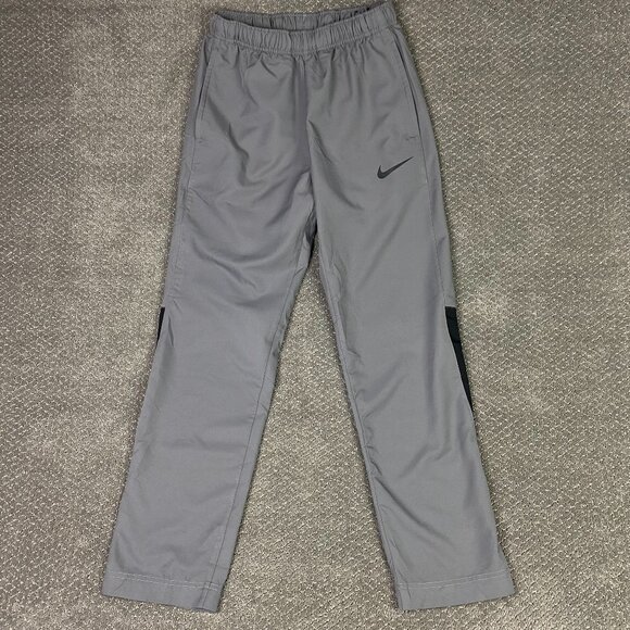 Nike Woven Track Pants Men's Small Gray Dri-Fit Gym Running Training 927380 036 - Picture 2 of 15